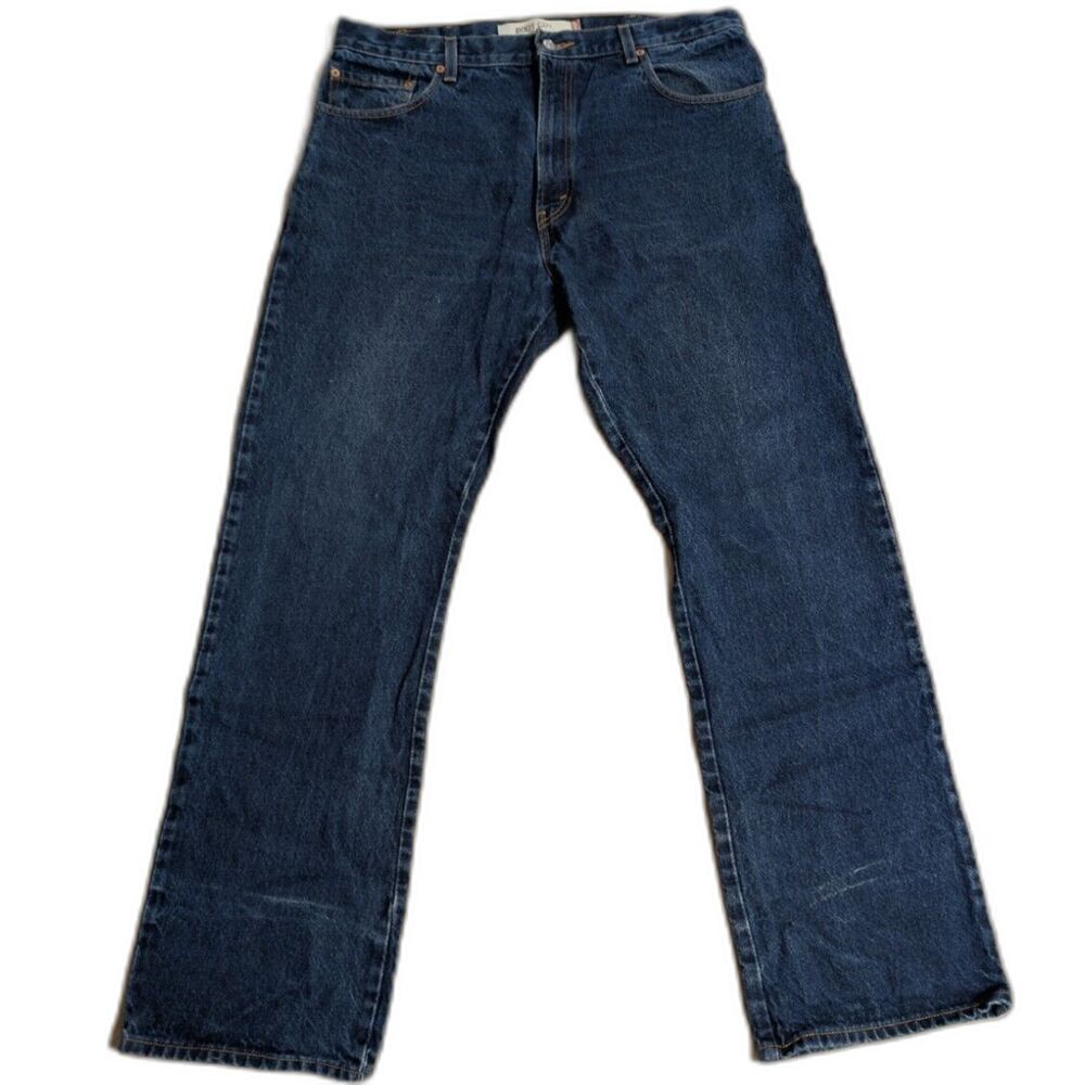 Y2K Levi's 517 Bootcut Blue Jeans 38x34 2005 Cowboy Western 517-0216 100% Cotton